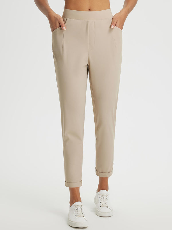Dynamic Form High-Rise Tapered Trousers