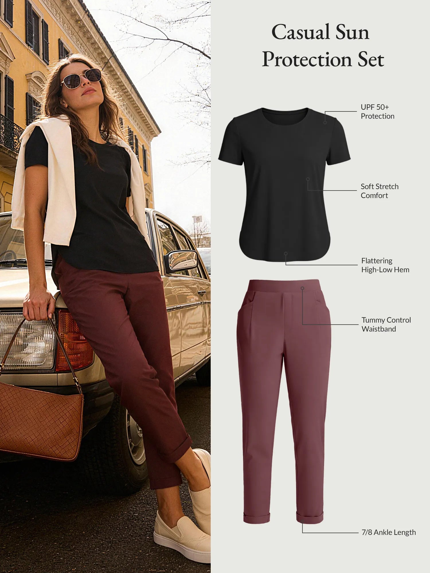 Casual Sun Protection Set