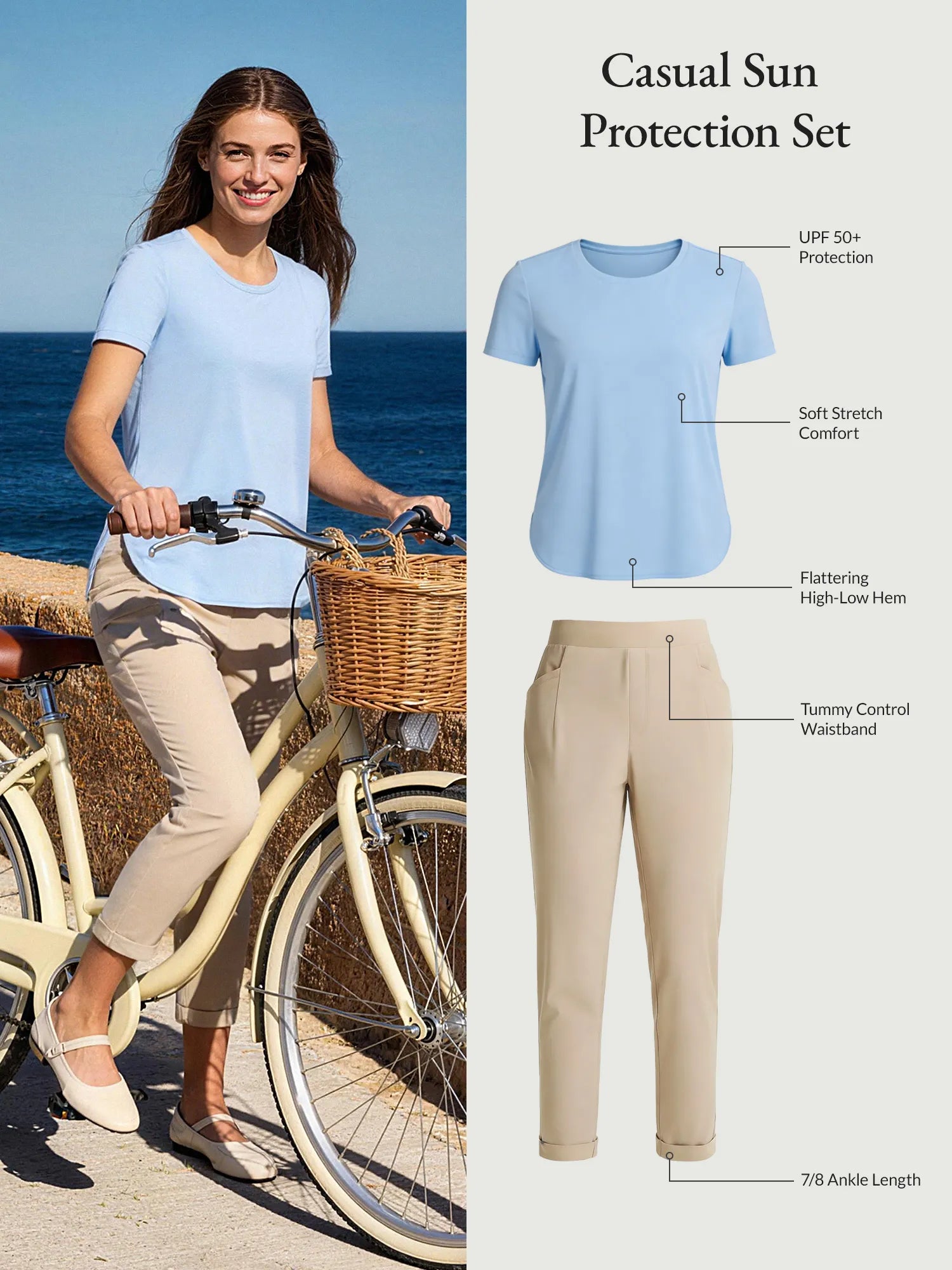 Casual Sun Protection Set