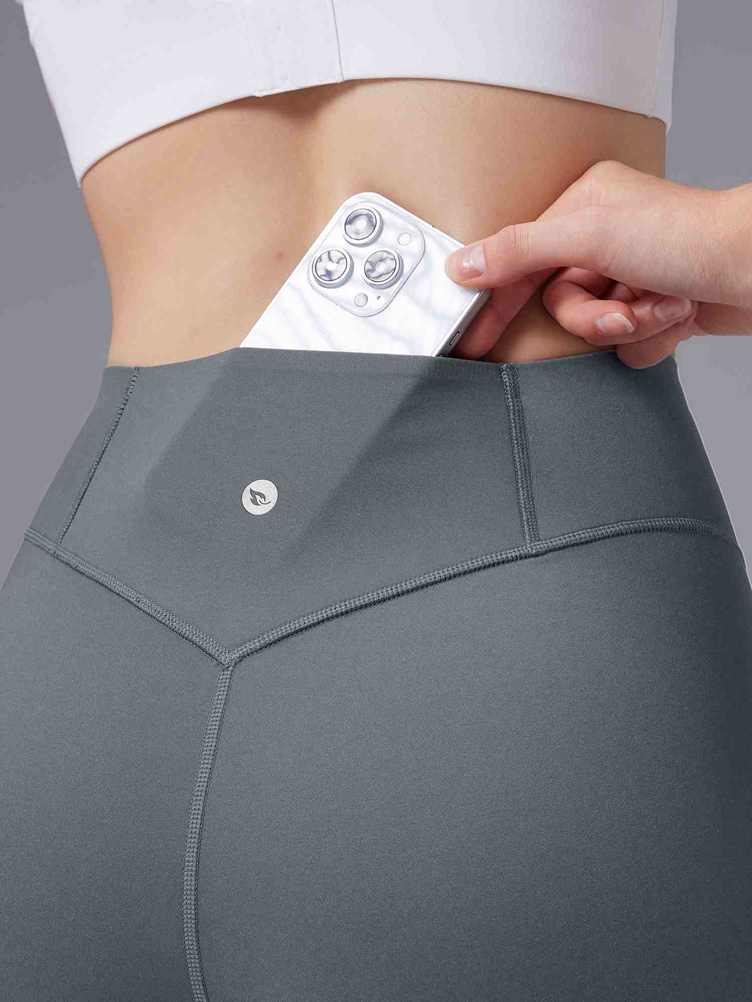 Cozy Fleece High-Waist Flare Pocket Pants