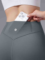 Cozy Fleece High-Waist Flare Pocket Pants