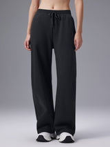 Cozy Fleece Wide-Leg Pants