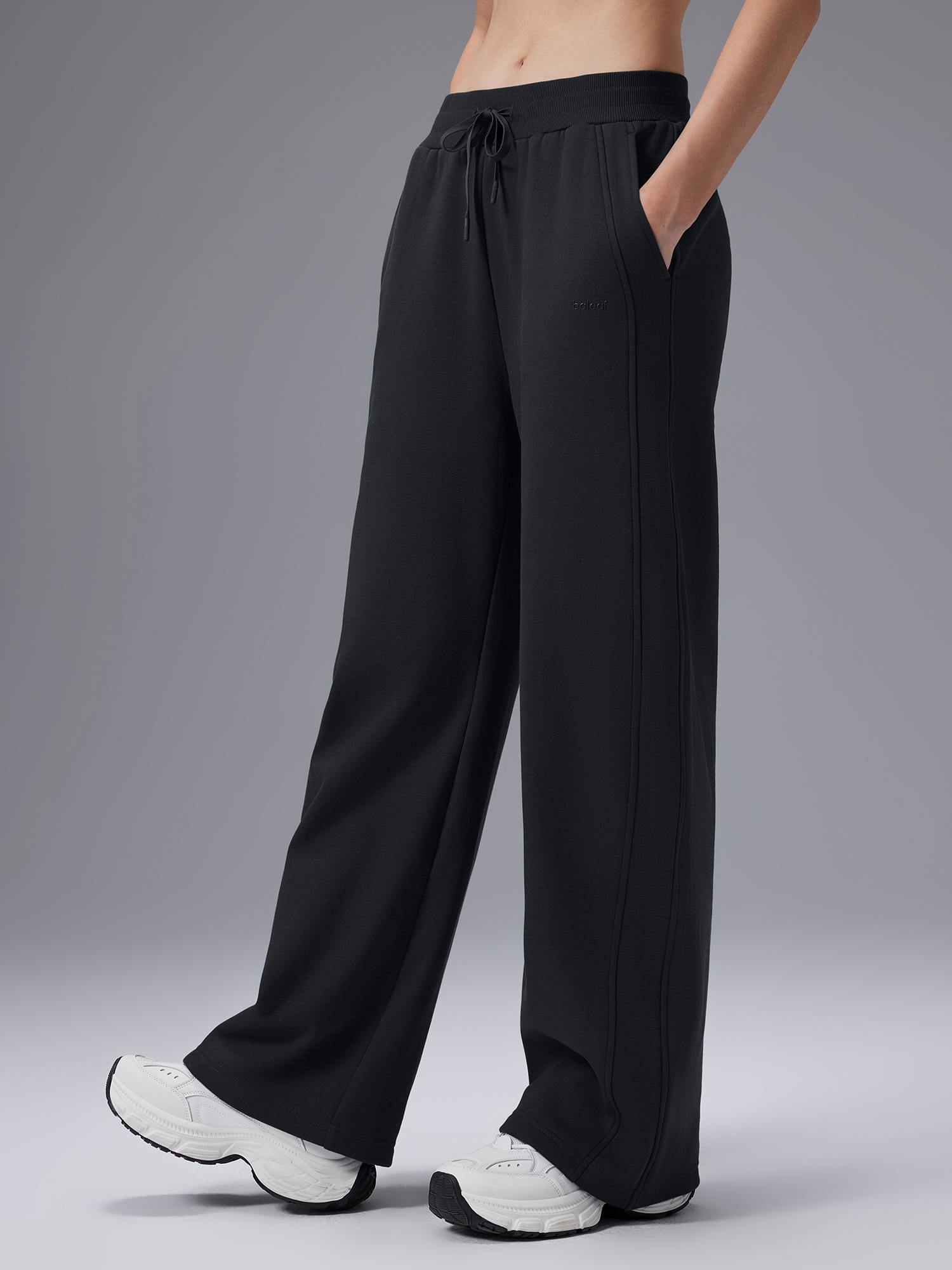 Cozy Fleece Wide-Leg Pants