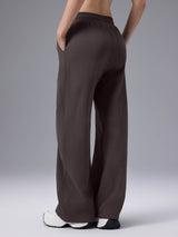 Cozy Fleece Wide-Leg Pants