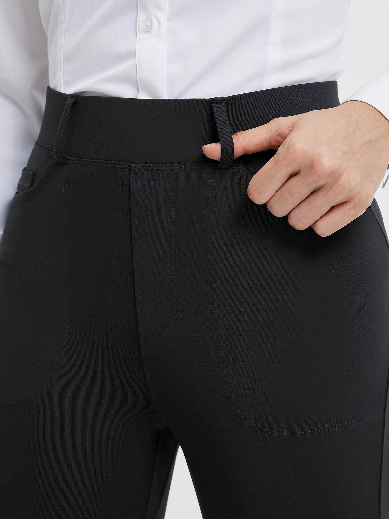 slim fit dress slacks Beyond Yoga Spacedye at Your Leisure High Waisted Midi Legging main image 1