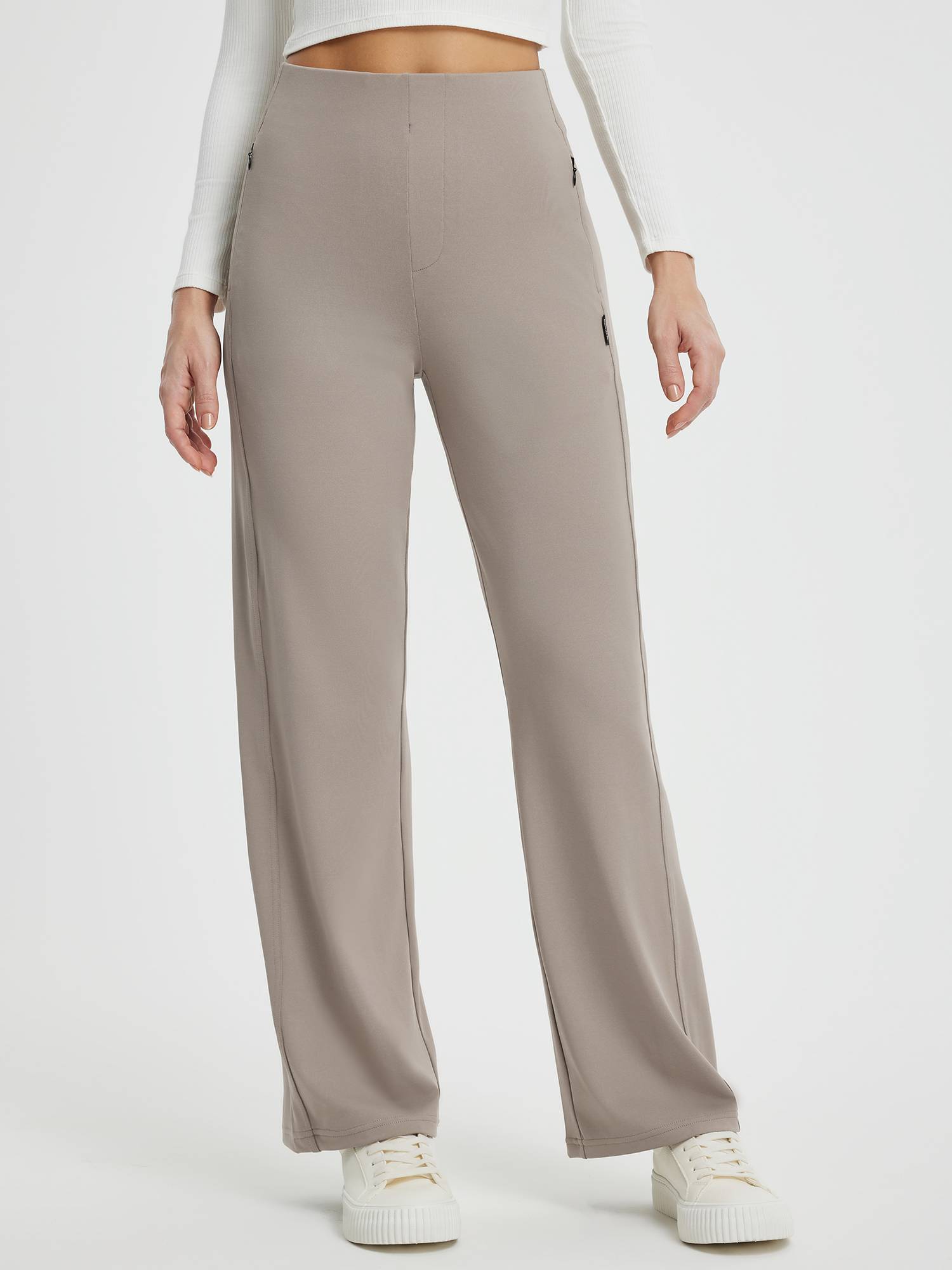 High-Waisted Wide-Leg Pants | 30
