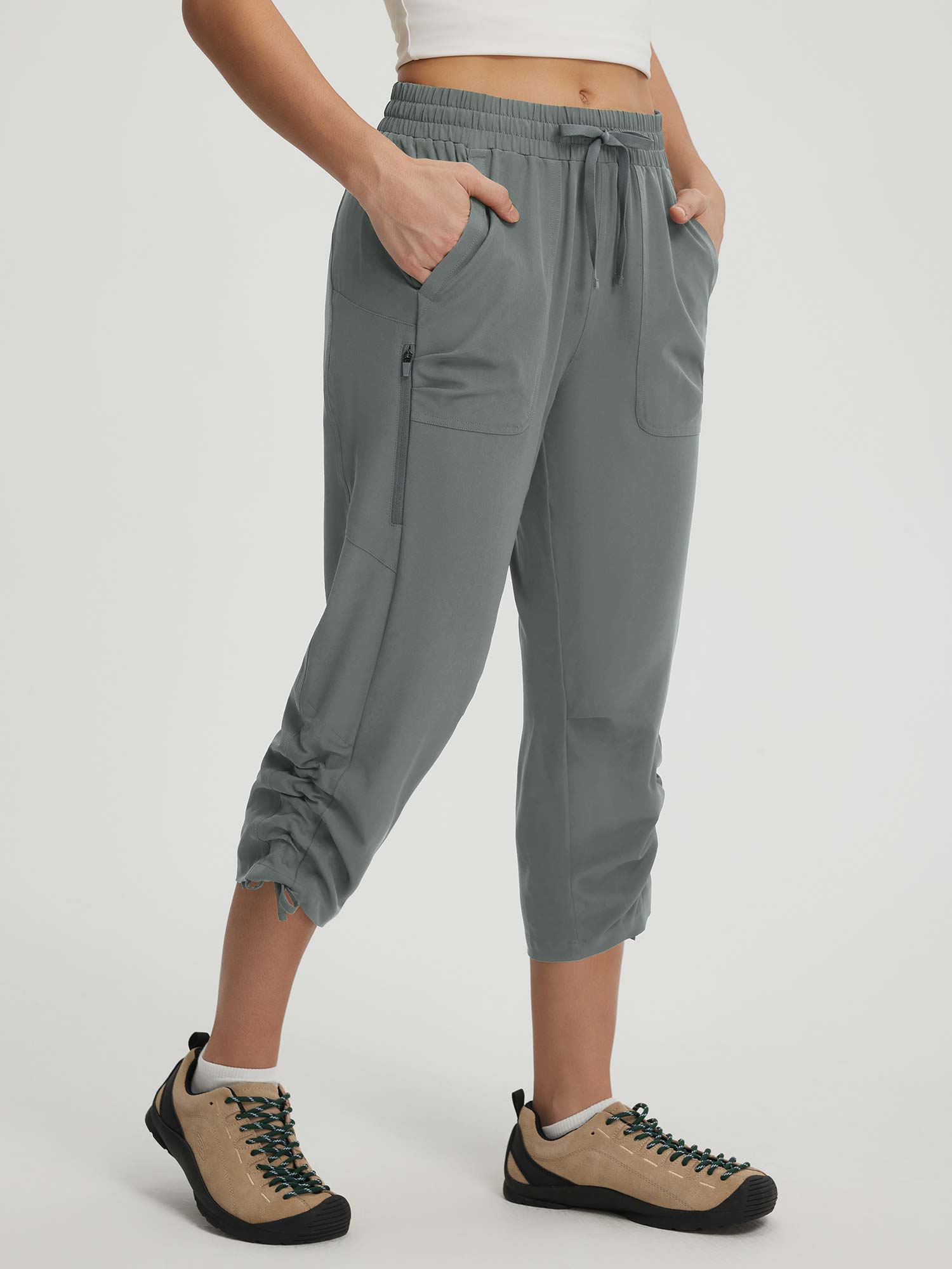 UPF50+ Water Resistant Hiking Capris