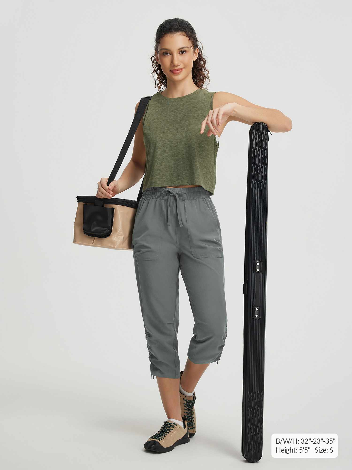 UPF50+ Water Resistant Hiking Capris