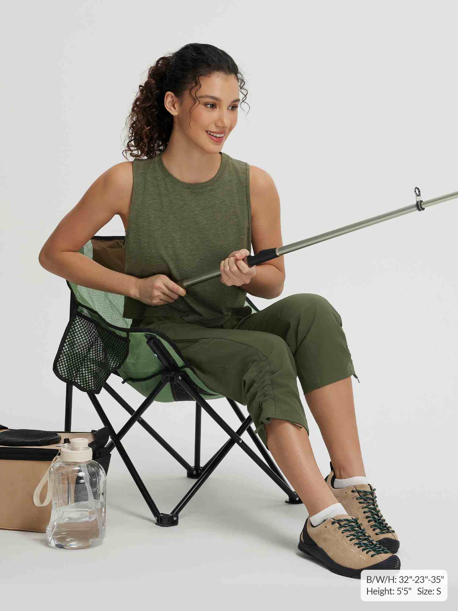 UPF50+ Water Resistant Hiking Capris