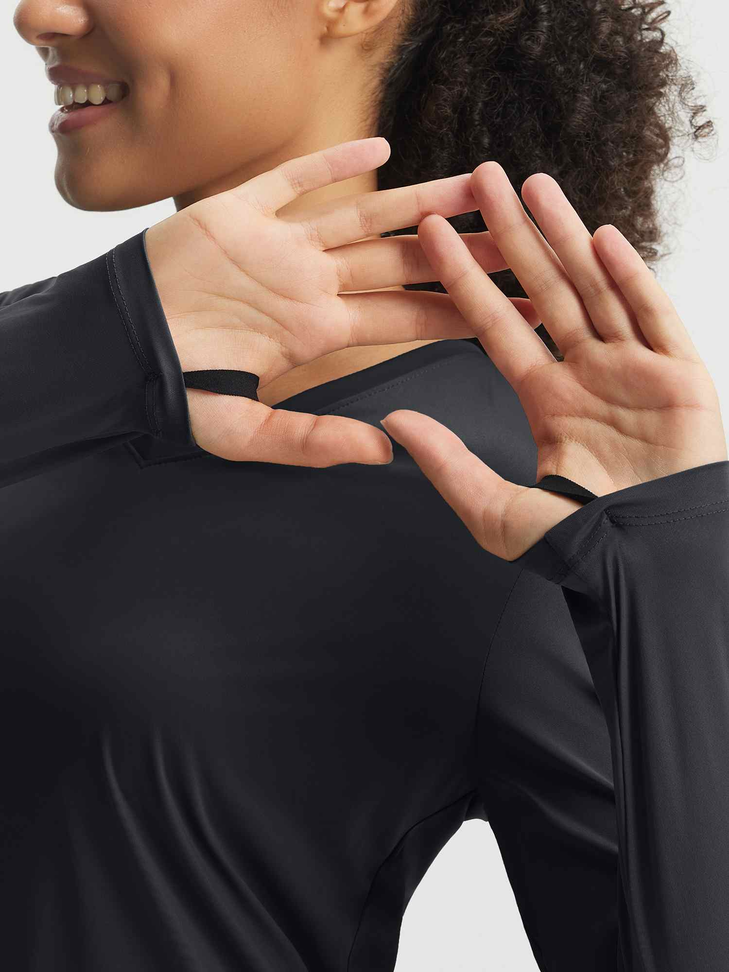 Baleaf UPF 50+ V Neck Long-Sleeve Shirt