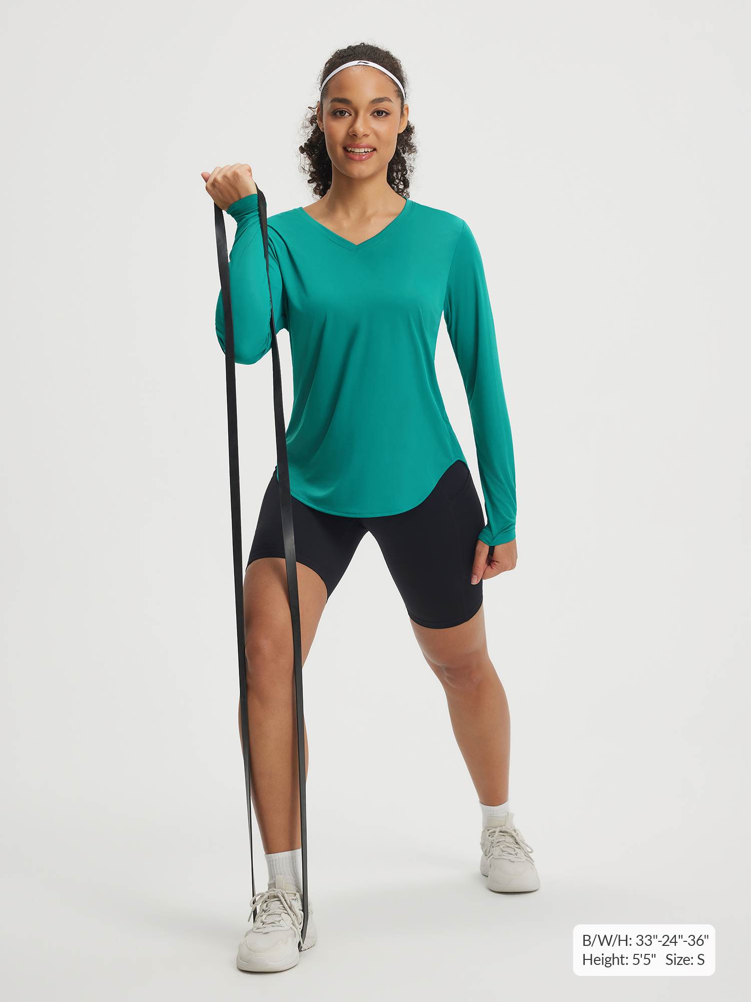 Baleaf UPF 50+ V Neck Long-Sleeve Shirt