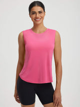 UPF50+ High Neck Workout Tank Top