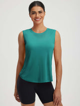 UPF50+ High Neck Workout Tank Top