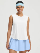 UPF50+ High Neck Workout Tank Top