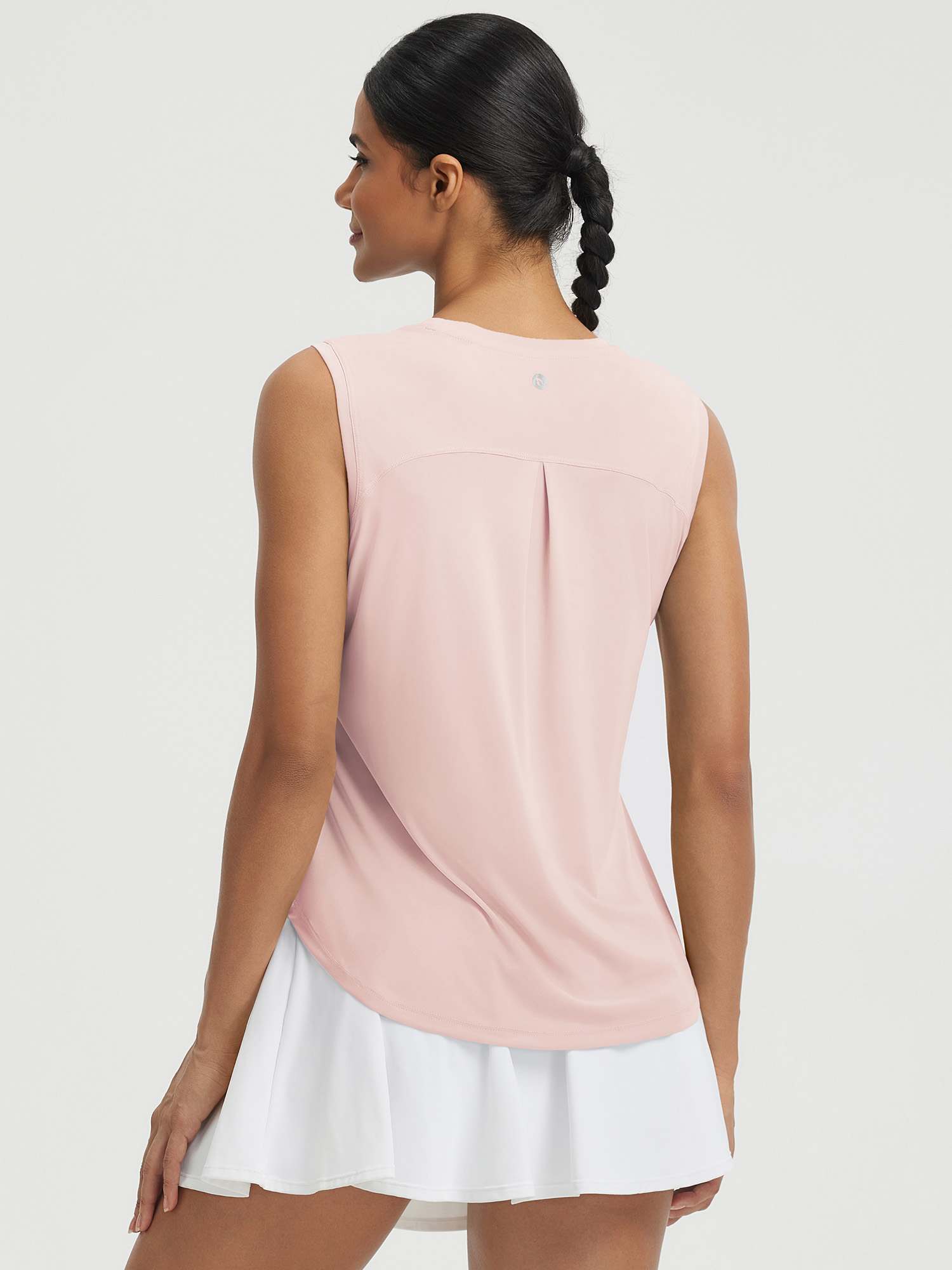 UPF50+ High Neck Workout Tank Top