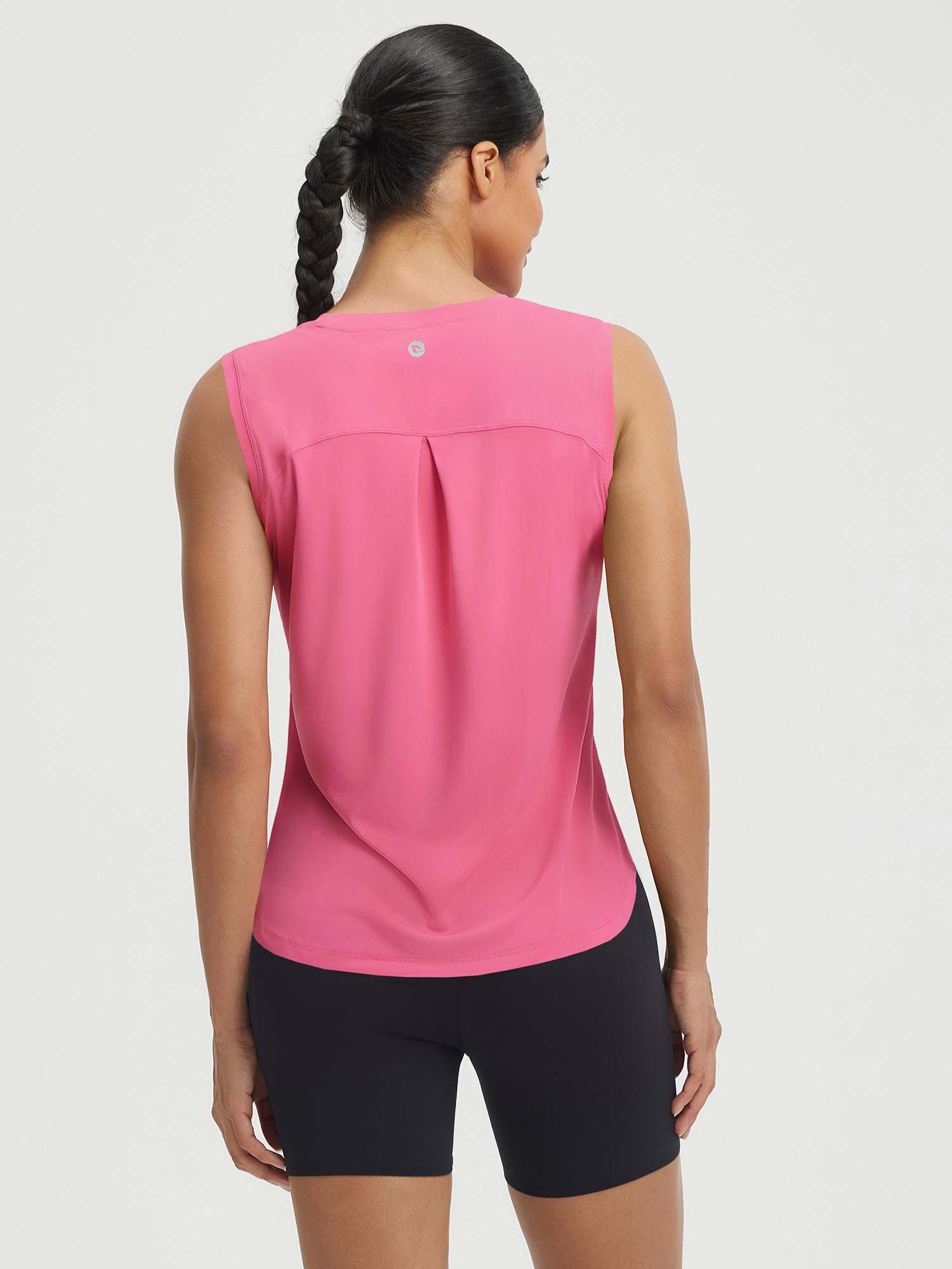 UPF50+ High Neck Workout Tank Top