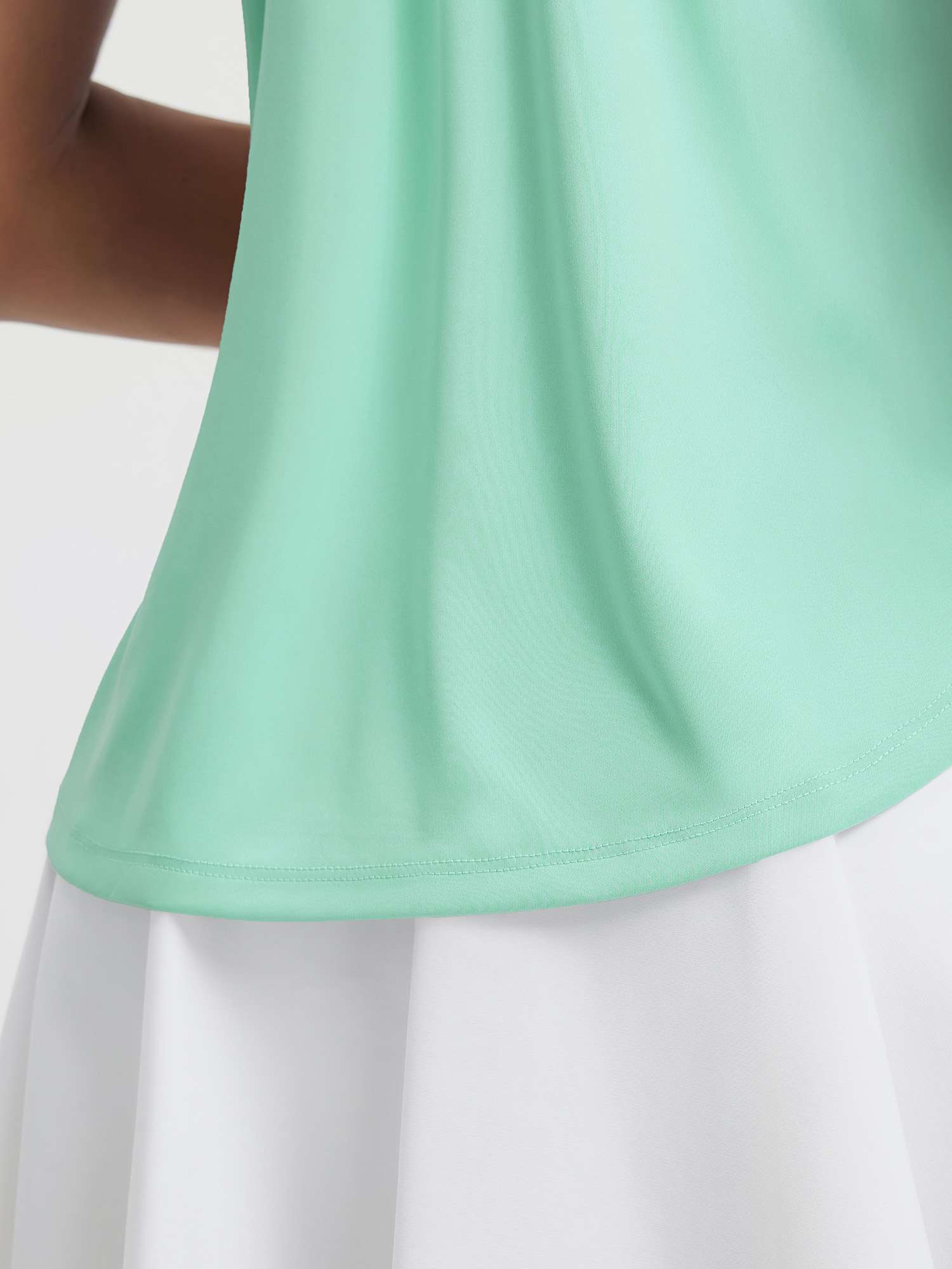 UPF50+ High Neck Workout Tank Top