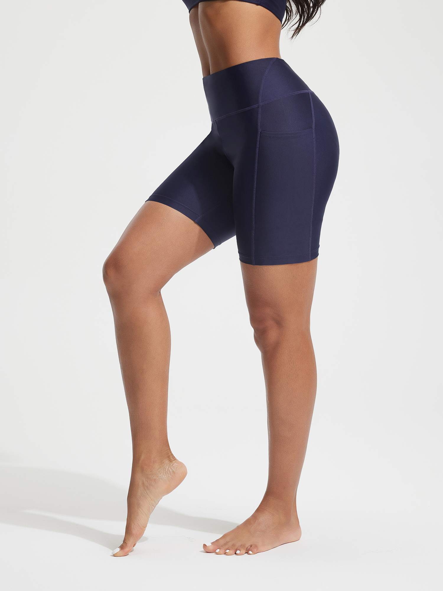 Baleaf UPF 50+ High-Rise Swim Shorts 6"