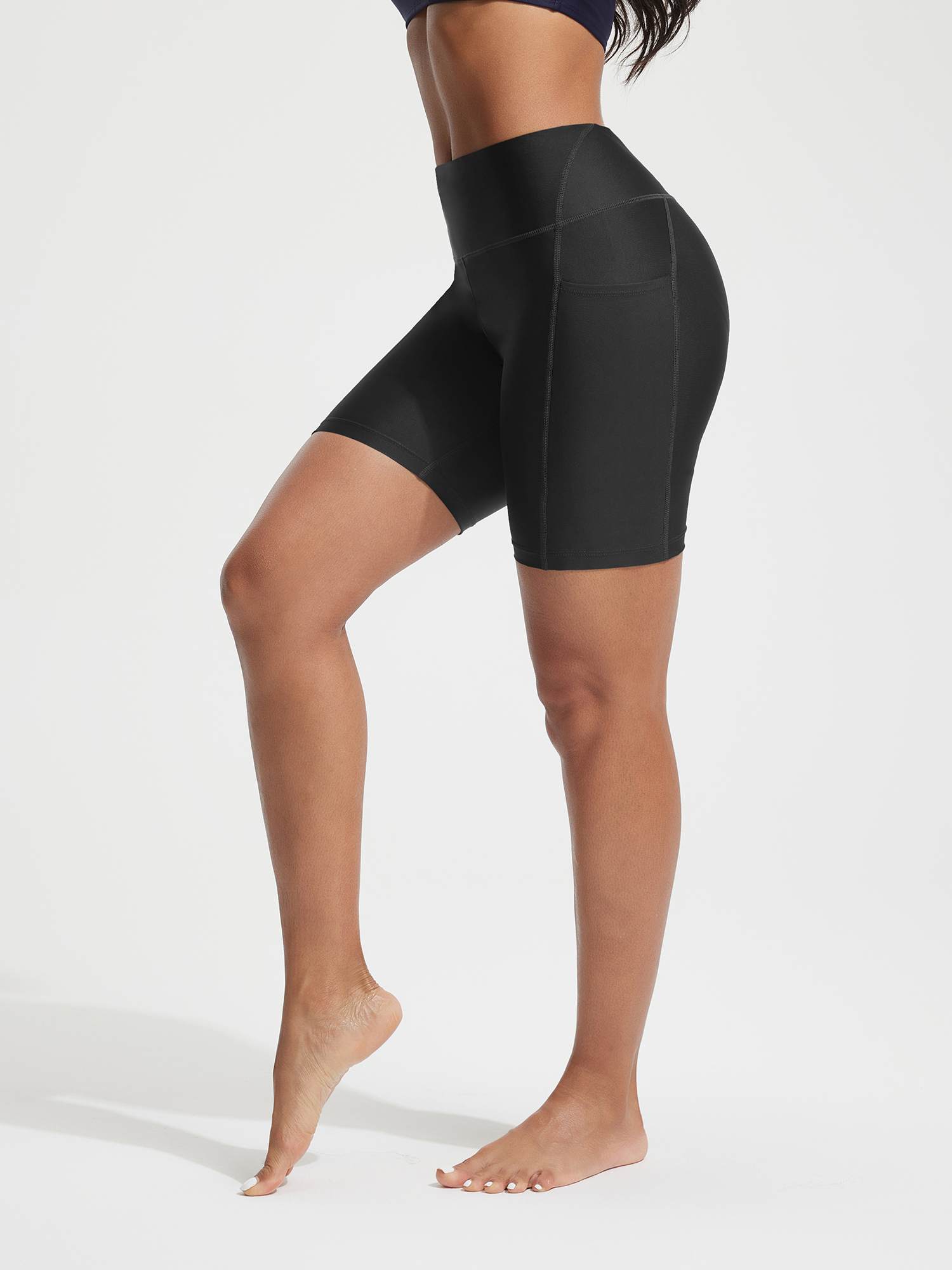 Baleaf UPF 50+ High-Rise Swim Shorts 6"