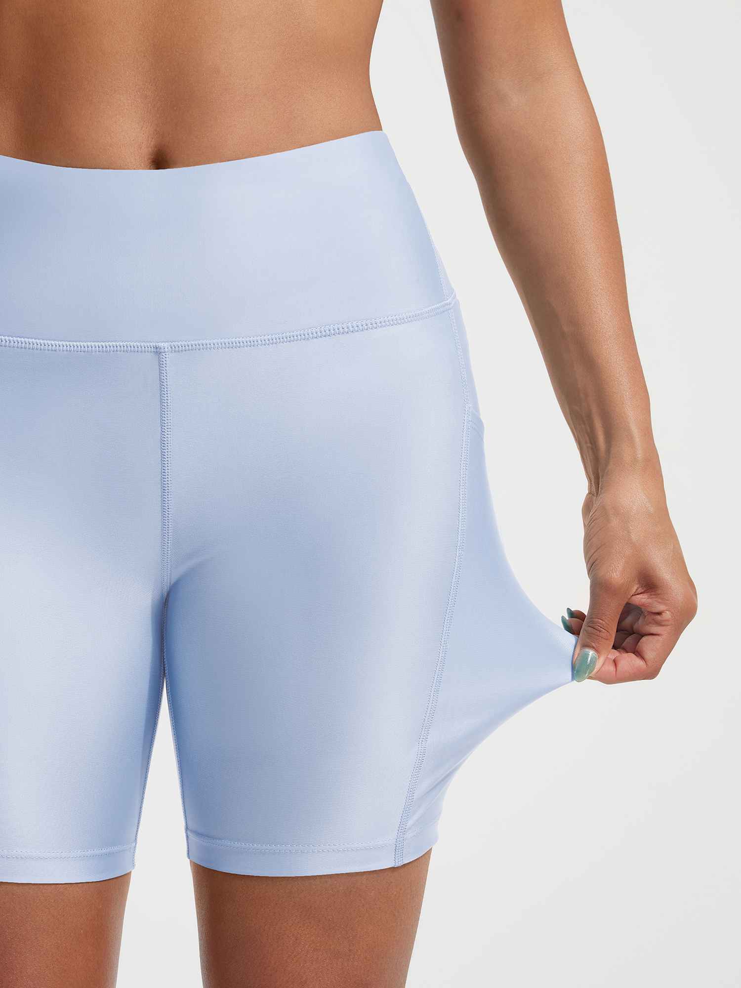 Baleaf UPF 50+ High-Rise Swim Shorts 6"