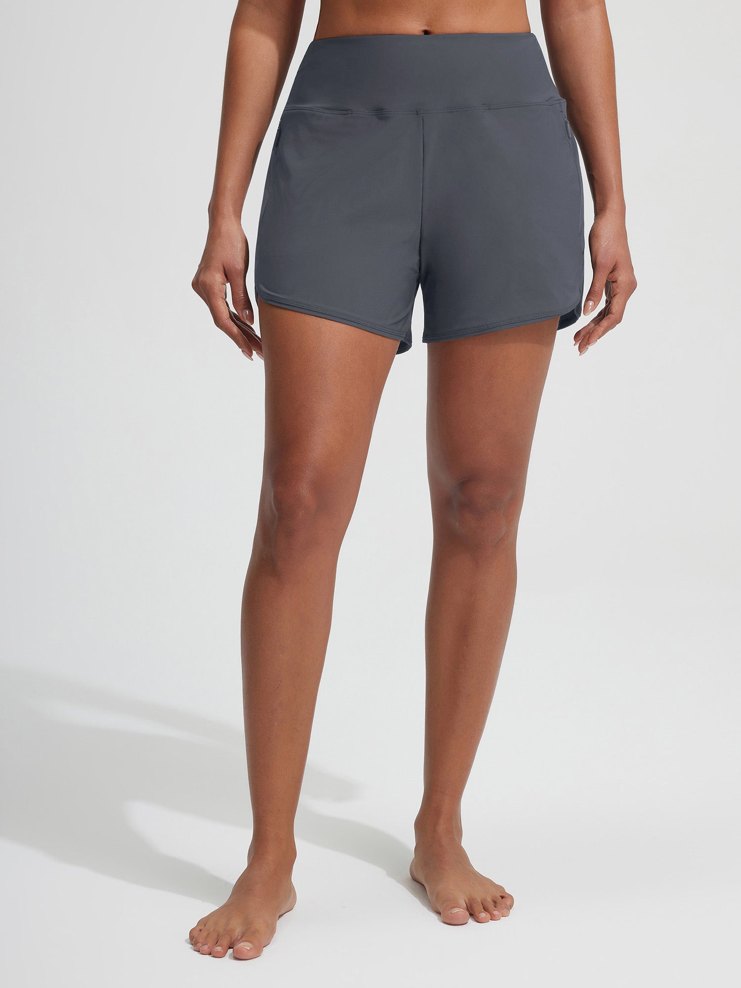 Baleaf UPF 50+ High-Rise Zipper Pockets Board Short 7''