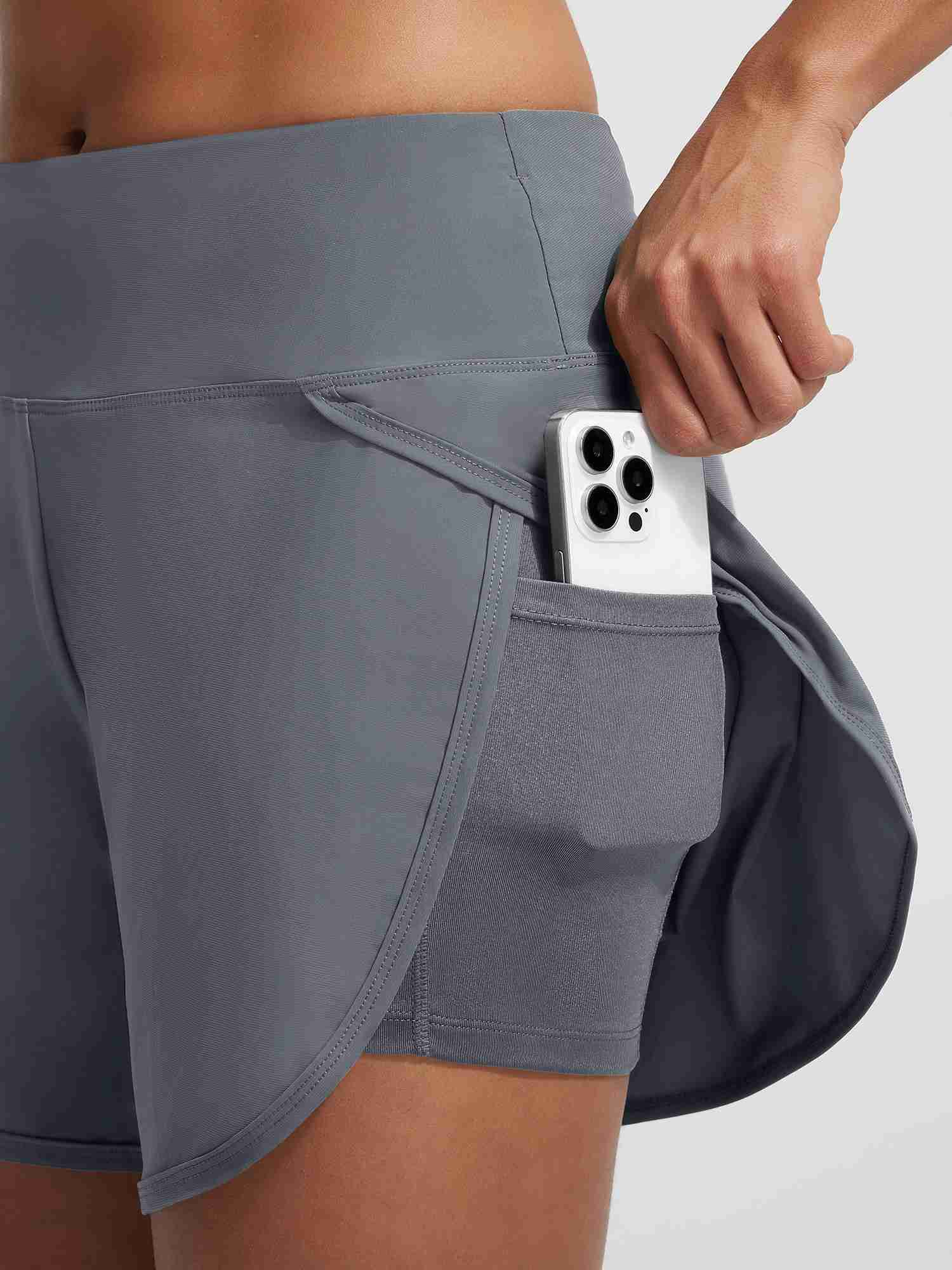 5" UPF50+ 2-in-1 Swim Shorts