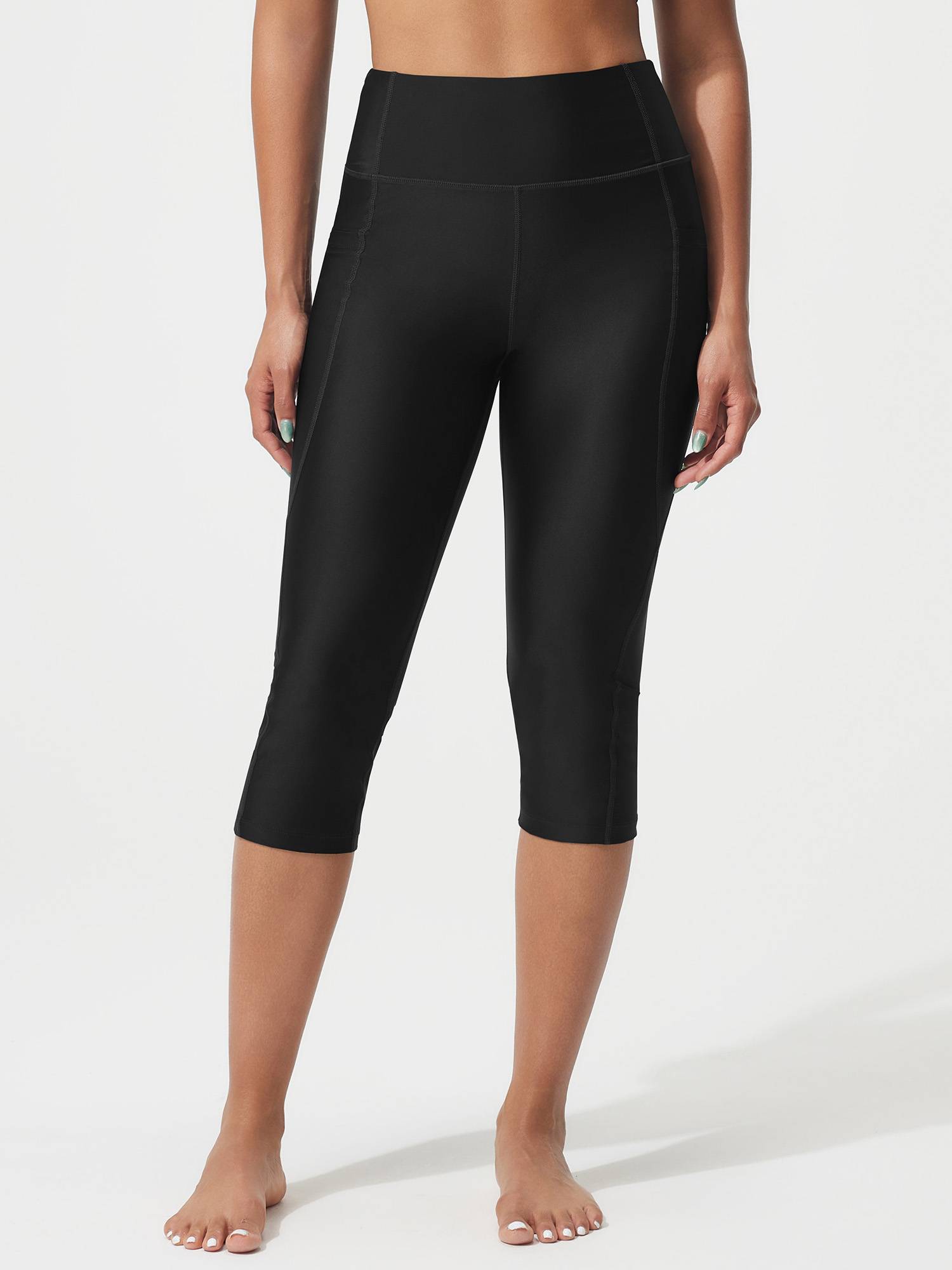 UPF50+ 18" High Rise Swim Capris