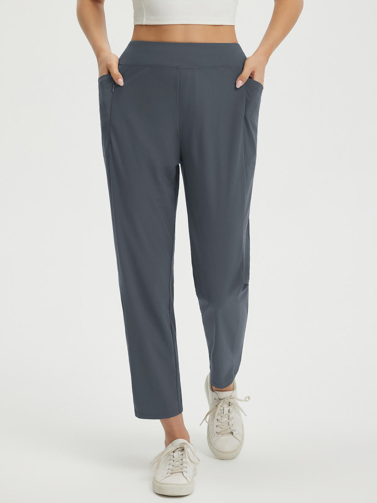 Pantalon Femme Ultra Stretch Respirant - Pantalon Actif Séchage Rapide Imperméable Pour Sport Et Quotidien