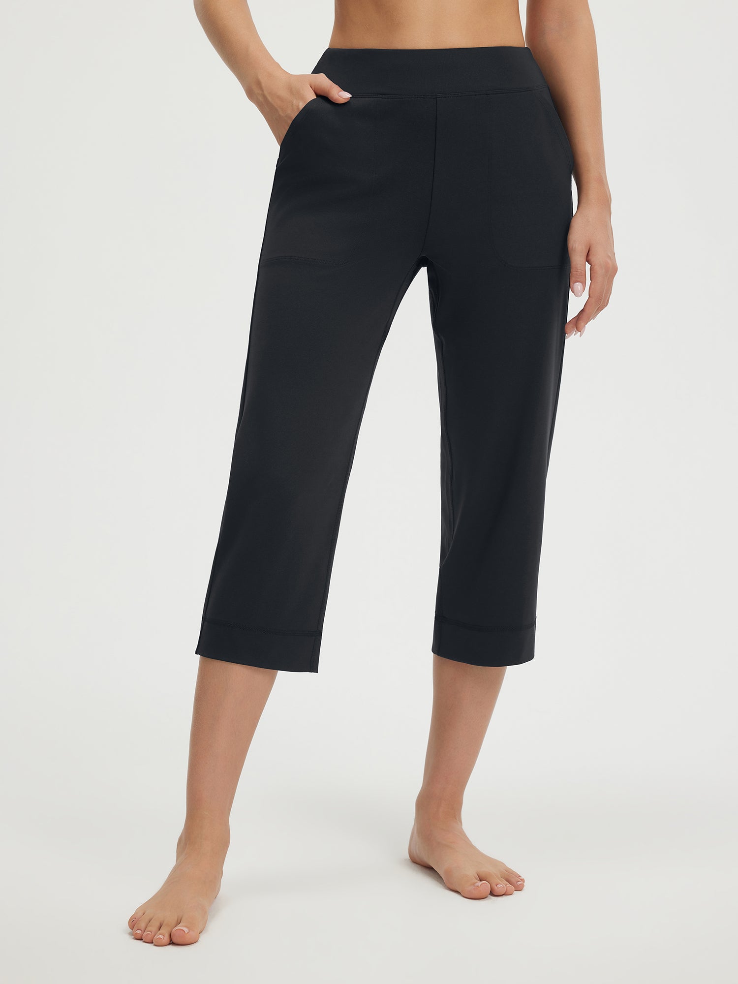 Stretchy High-Rise Capri 21