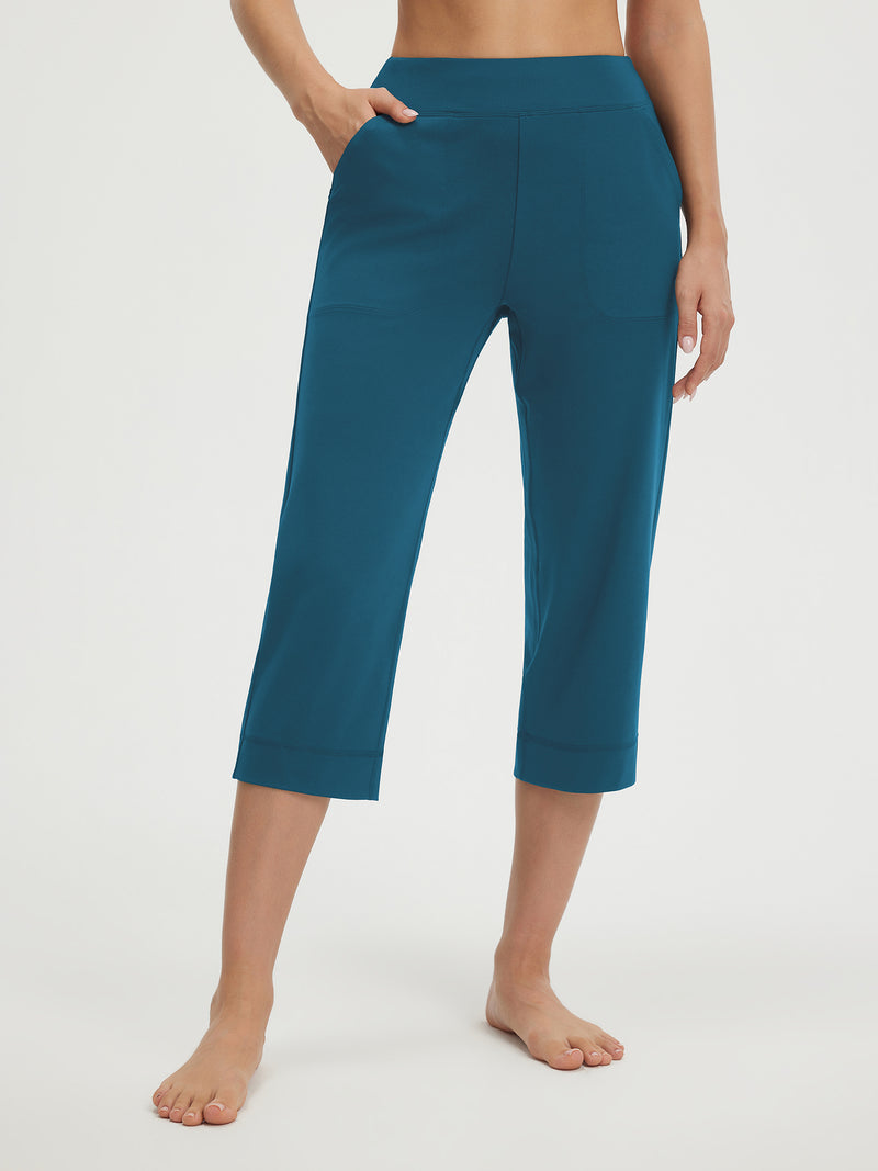 Baleaf Stretchy High-Rise Capri 21"