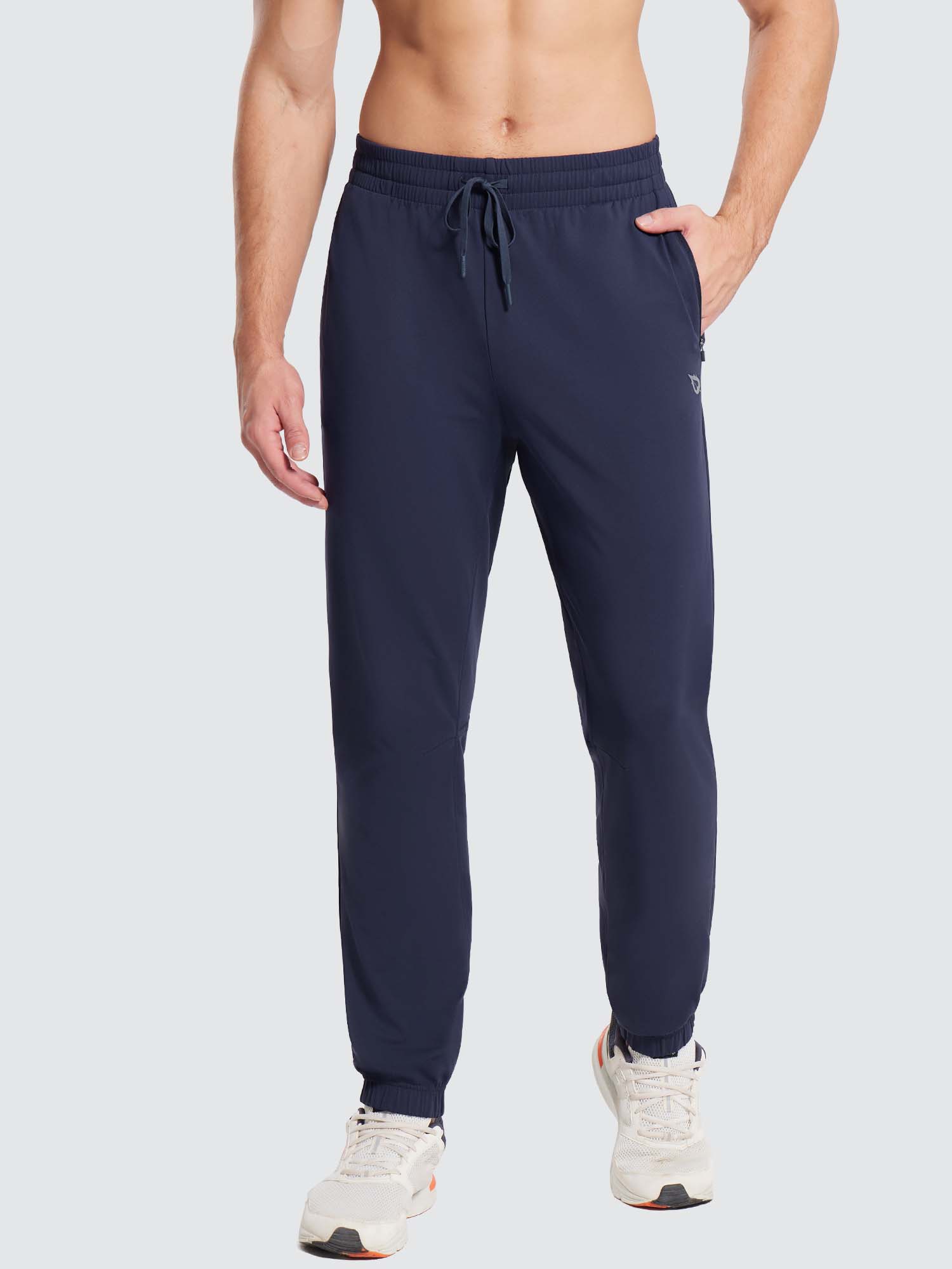 Men's Reflective Fleece Joggers | Warm & Water-Resistant - Baleaf