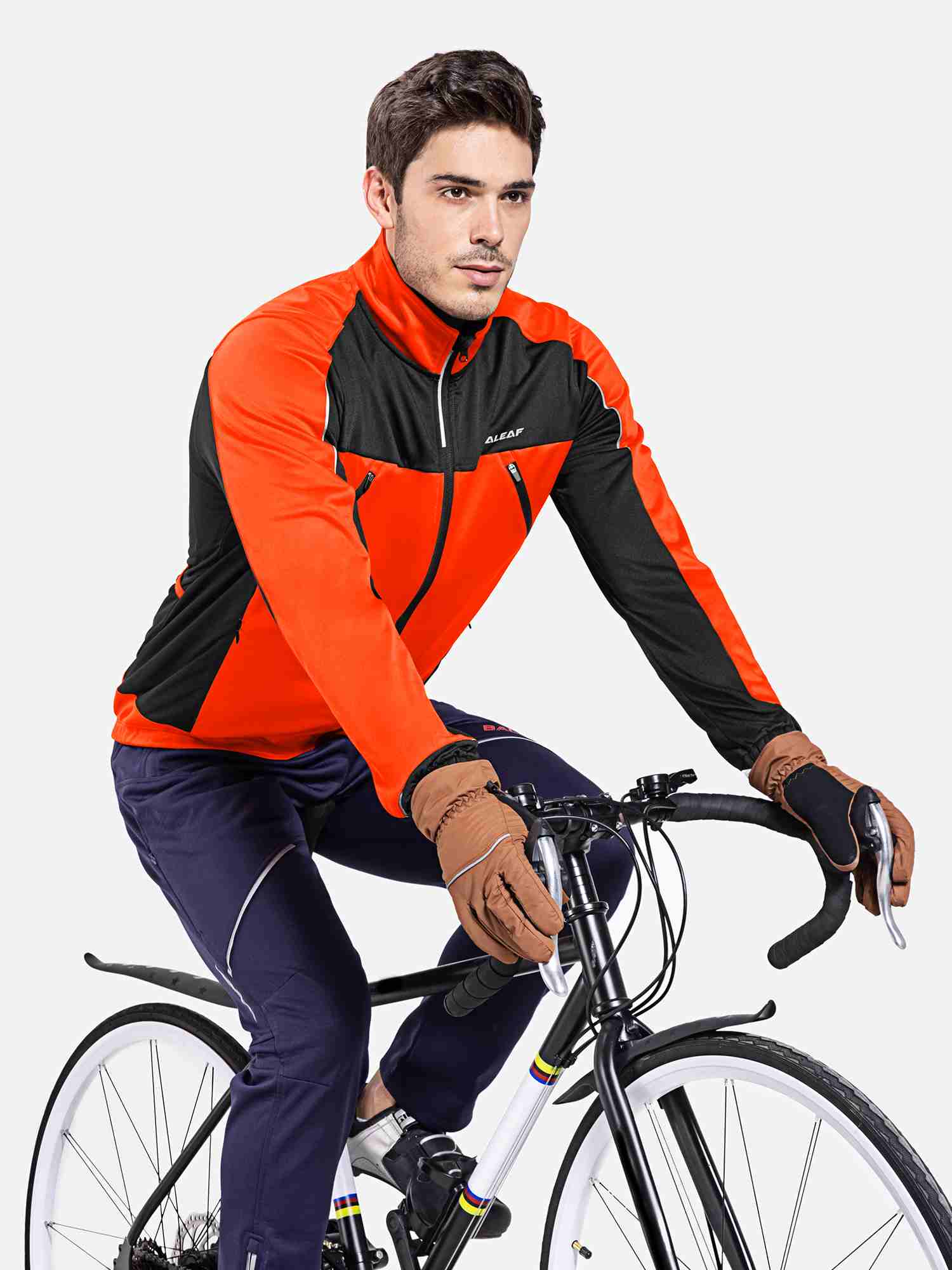 Men's Thermal Cycling Jacket | Windproof & Breathable - Baleaf