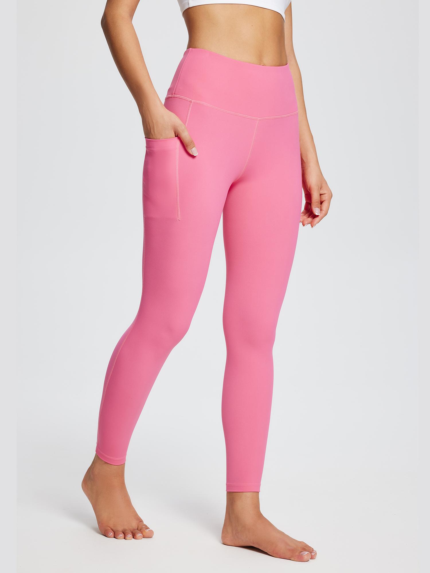 Baleaf Leggings Svasati Da Donna Foderati In Pile Con 4 Tasche Pantaloni Termici Da Yoga Baleaf Leggings Svasati Da Donna Foderati In Pile Con 4 Tasche Pantaloni Termici Da Yoga