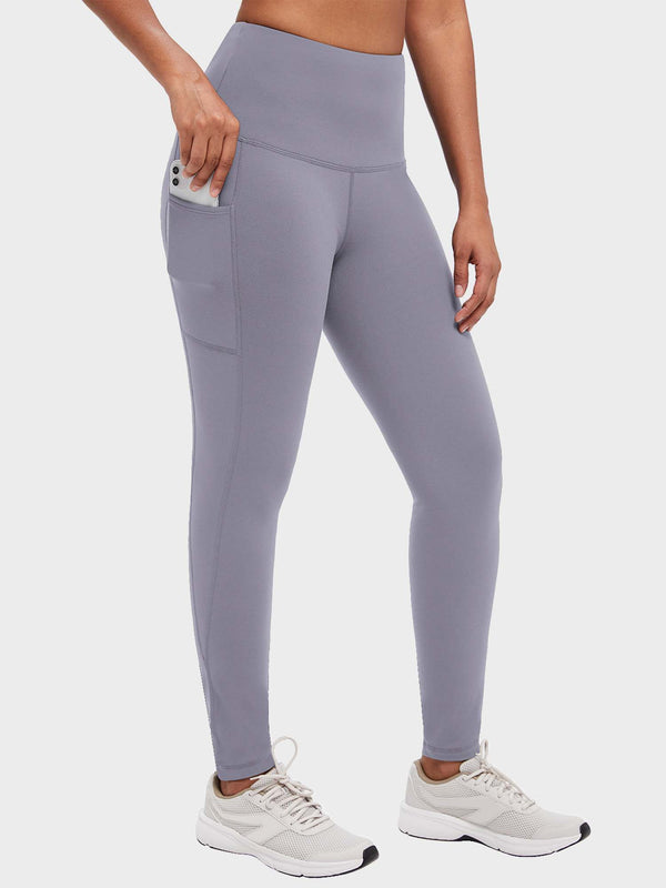 Yoga Brushed Fleece High Waisted Leggings