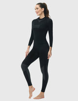 Baleaf Women's Lightweight Quick-Dry Thermal Suit Anthracite Side
