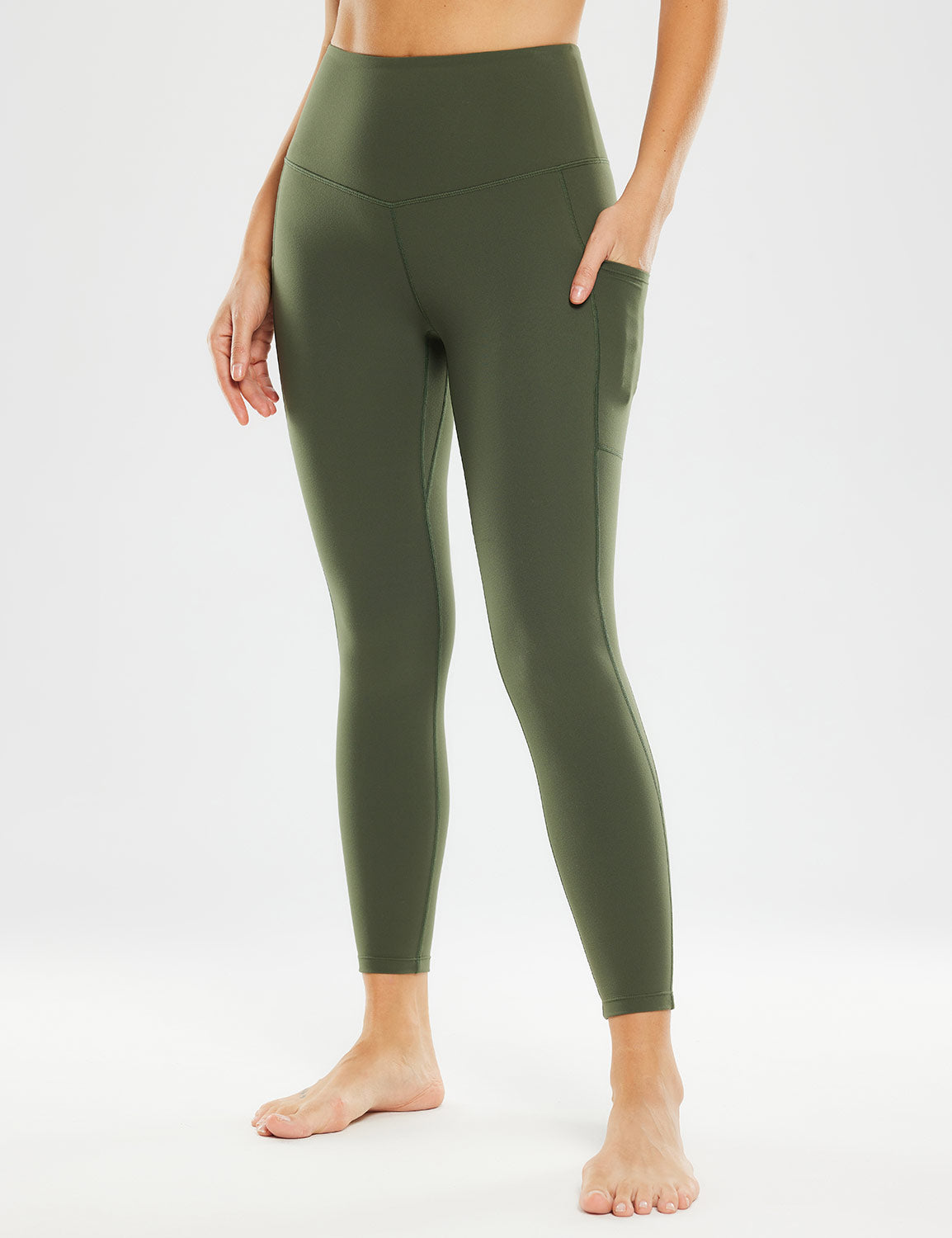 Baleaf Nuleaf High Waisted Workout Leggings 25"