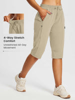Laureate UPF50+ DWR Pocketed Capris