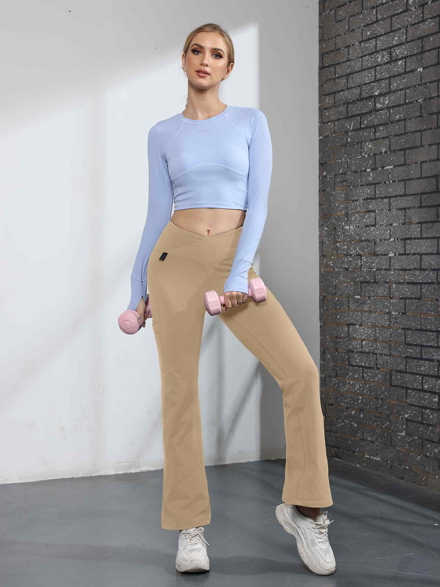 Baleaf Outdoor Stretch Fleece Knit Thermal Flared Pants – Baleaf