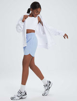 Baleaf Women's Laureate Quick Dry Unlined Shorts dbd014 Kentucky Blue Side