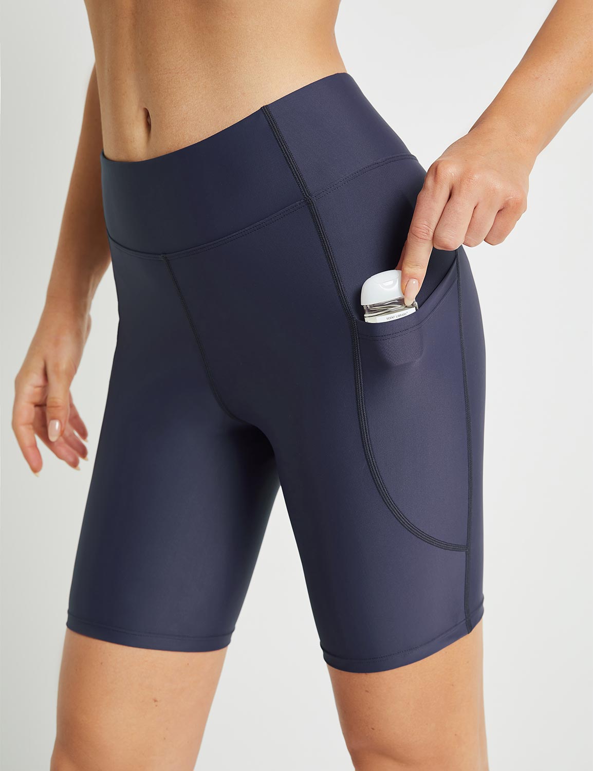 Baleaf Women's Flyleaf UPF 50+ Board Shorts dcg022 Peacoat Details