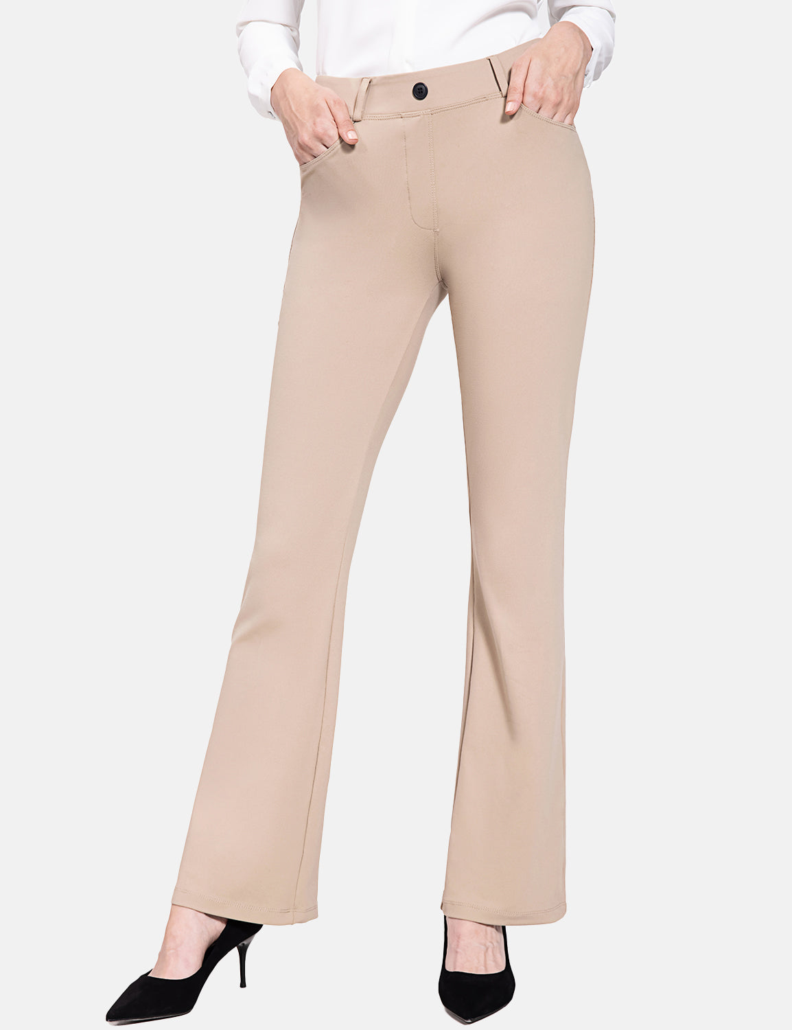 Baleaf Women's Flyleaf 29 /31  Bootcut Pants cbh050 Weathered Teak Main