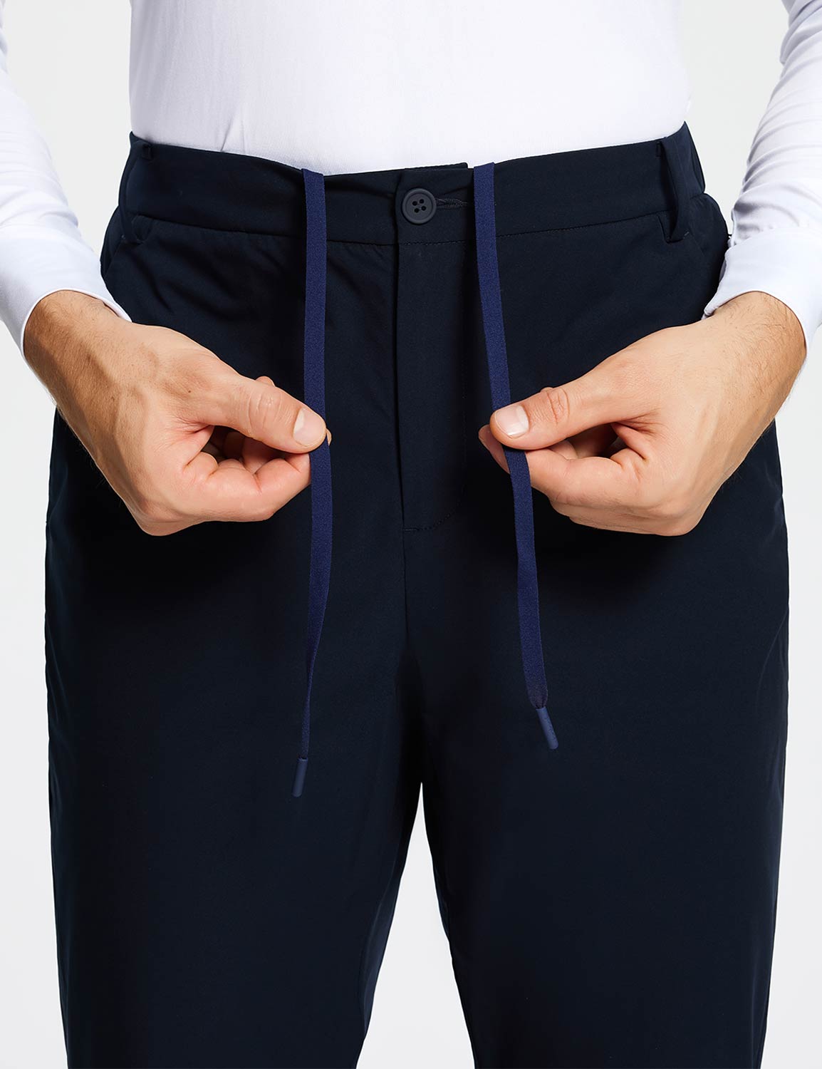 Baleaf Men's UPF50+ Water-Resistant Classic Pants dfa021 Salute Details