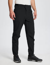 Baleaf Men's Flyleaf Water-Resistant Pocketed Cycling Pants dai039 Anthracite Side