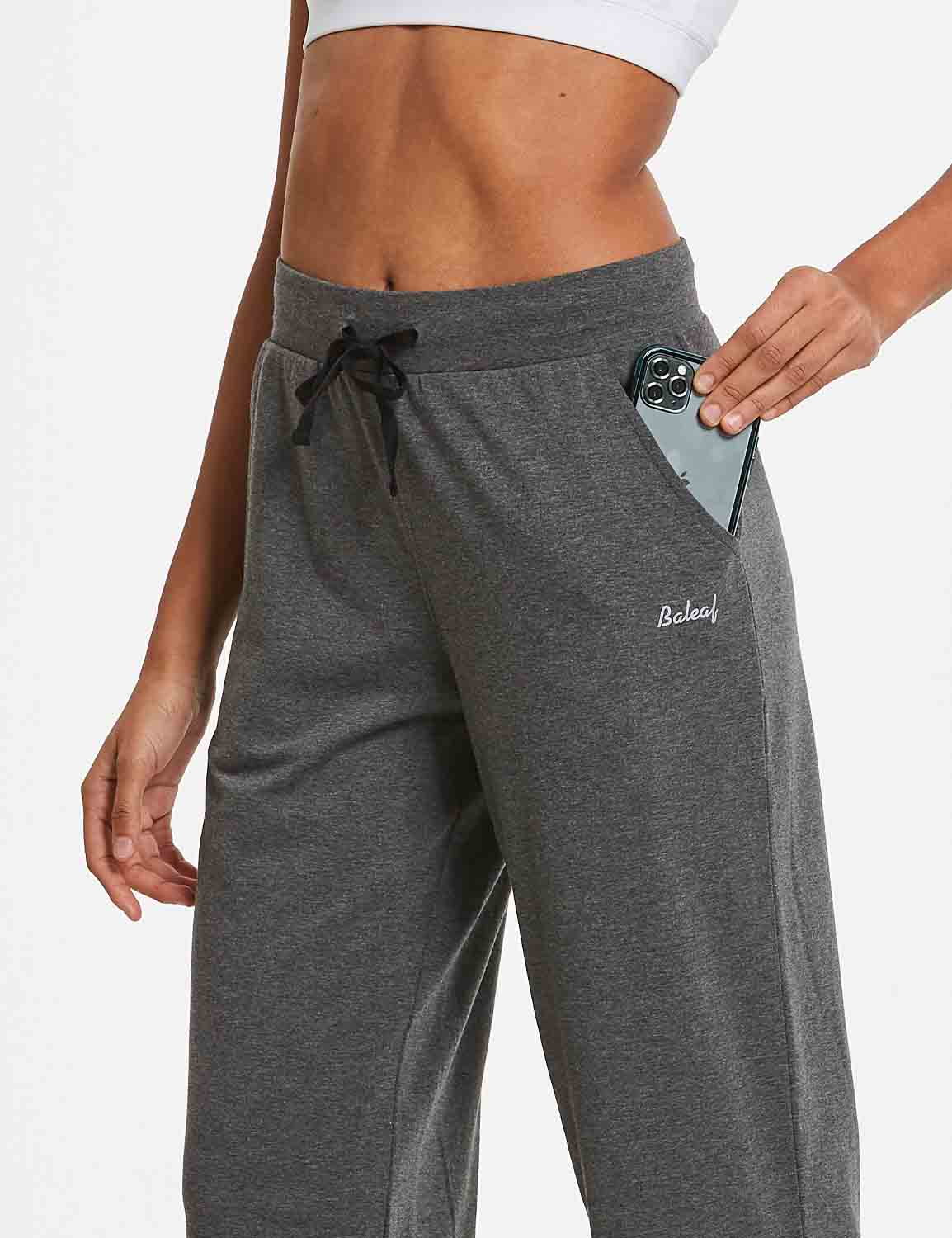 Evergreen Cotton Cropped Sweatpants