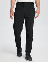 Baleaf Men's Flyleaf Water-Resistant Pocketed Cycling Pants dai039 Anthracite Main