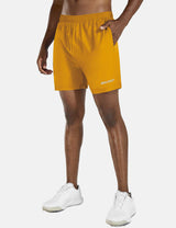 Baleaf Men's 5'' Light-WeightBaleaf Men's 5'' Light-Weight Quick Dry Fully Lined Shorts abd215 Yellow Main