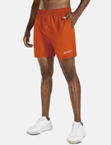 Baleaf Men's 5'' Light-WeightBaleaf Men's 5'' Light-Weight Quick Dry Fully Lined Shorts abd215 Orange Main