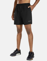 Baleaf Men's 5'' Light-WeightBaleaf Men's 5'' Light-Weight Quick Dry Fully Lined Shorts abd215 Black Main