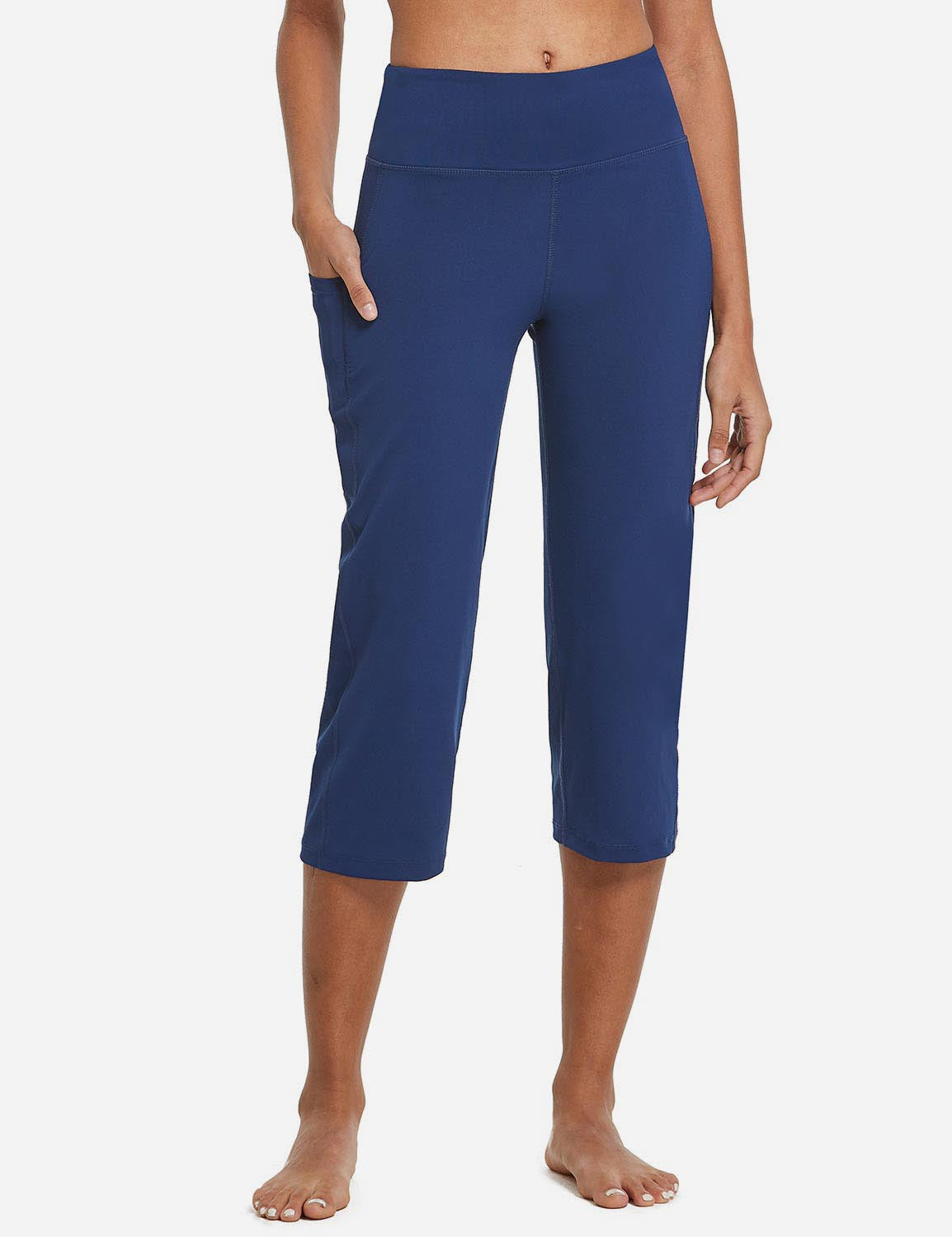 Baleaf Women's High Rise Tummy Control Pocketed Leggings