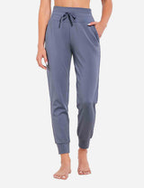 Baleaf Women's Laureate 27" Water-Resistant Thermal Joggers cbh037 Infinity Front